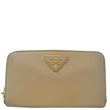 Prada Saffiano Leather Wallet Zipped - Full View