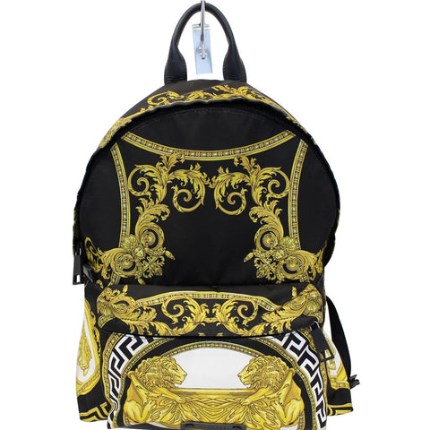 VERSACE La Coupe des Dieux Print Backpack