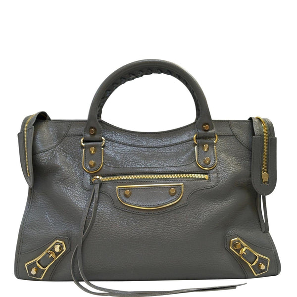 Balenciaga Metallic Edge City Shoulder Handbag - preloved