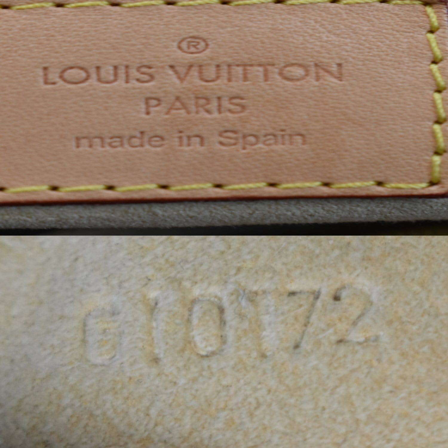 Artsy cloth handbag Louis Vuitton Brown in Cloth - 31236056