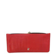 CAROLINA HERRERA Red Leather Card Holder Wallet - Last Call