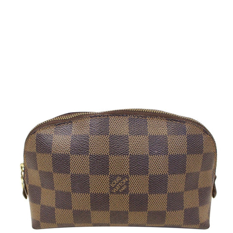 LOUIS VUITTON Damier Ebene Pochette Cosmetic Pouch - Sale