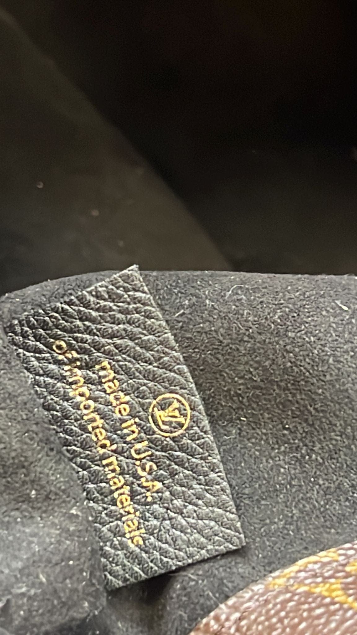 Pallas cloth tote Louis Vuitton Brown in Cloth - 25177908
