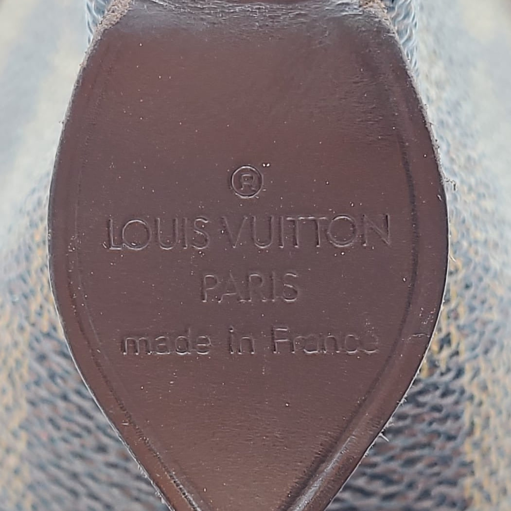 Louis Vuitton Vintage - Damier Ebene Saleya PM Bag - Brown
