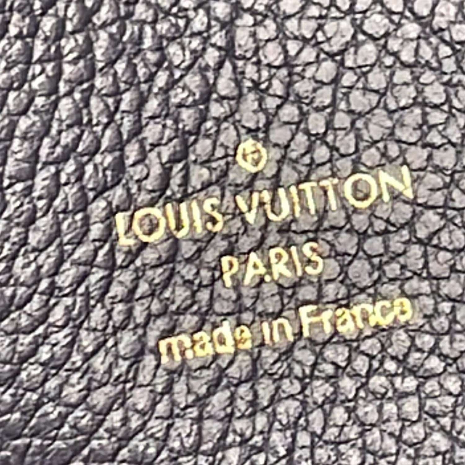 LOUIS VUITTON Melie Empreinte Leather Hobo Shoulder Bag Marine Rouge-US