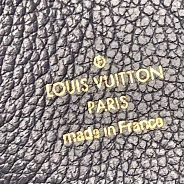 LOUIS VUITTON Melie Empreinte Leather Hobo Shoulder Bag Marine Rouge