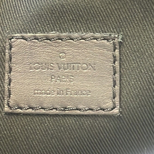 LOUIS VUITTON Michael Damier Infini Leather Backpack Bag Black