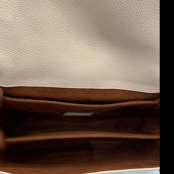 LOUIS VUITTON Metis Pochette Empreinte Leather Crossbody Bag Ivory