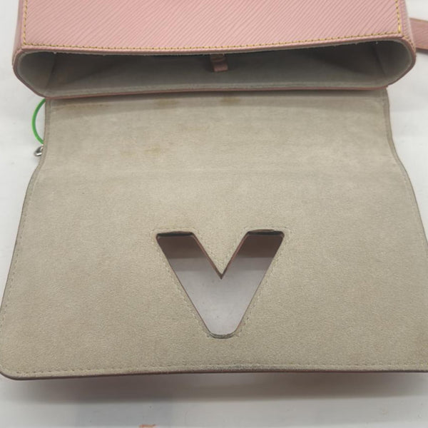 LOUIS VUITTON Twist MM Epi Leather Shoulder Bag Pink