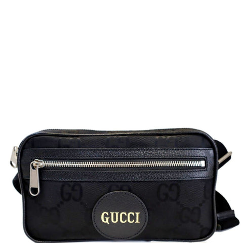 GUCCI Off The Grid GG Nylon Belt Bag Black 631341