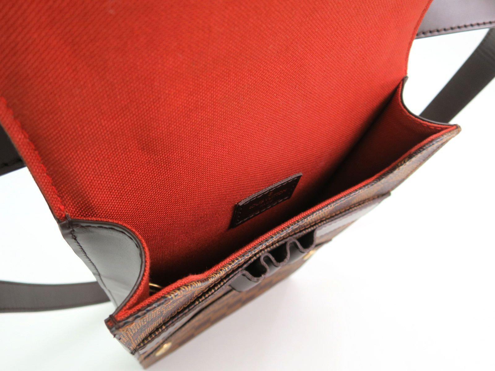 Sold at Auction: Louis Vuitton Damier Ebene Portobello Crossbody Bag