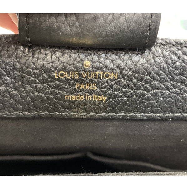 LOUIS VUITTON Brittany Damier Ebene Shoulder Bag Brown