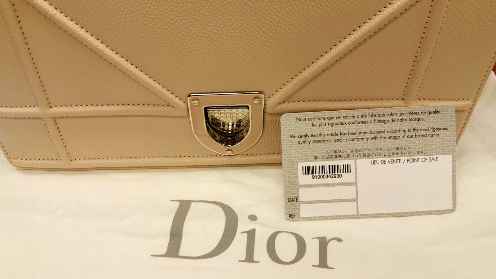 Dior Lambskin Diorama Medium Shoulder Bag (SHF-9VLPlh) – LuxeDH
