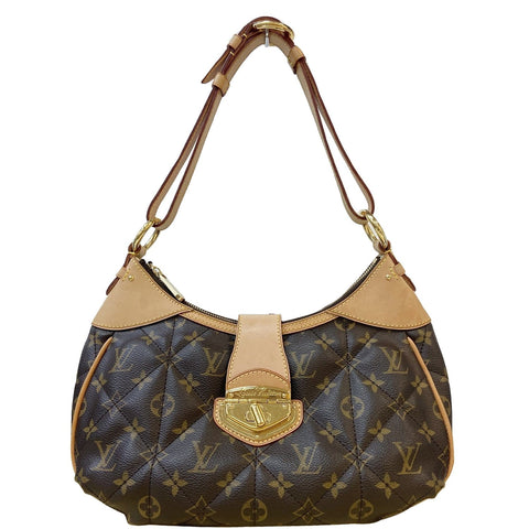 LOUIS VUITTON Etoile PM Monogram Canvas Shoulder Bag Brown