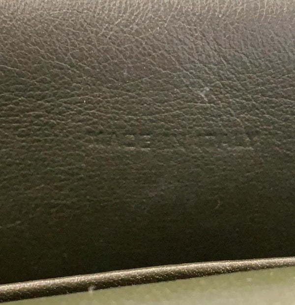 CHRISTIAN DIOR Be Dior Small Leather Flap Shoulder Bag Light Blue