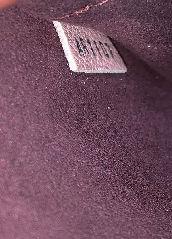 LOUIS VUITTON Lockmeto Calfskin Leather Tote Bag Rose Pink