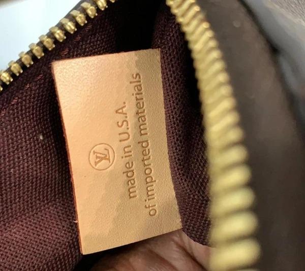 LOUIS VUITTON  Turenne PM Monogram Canvas Shoulder Bag Brown