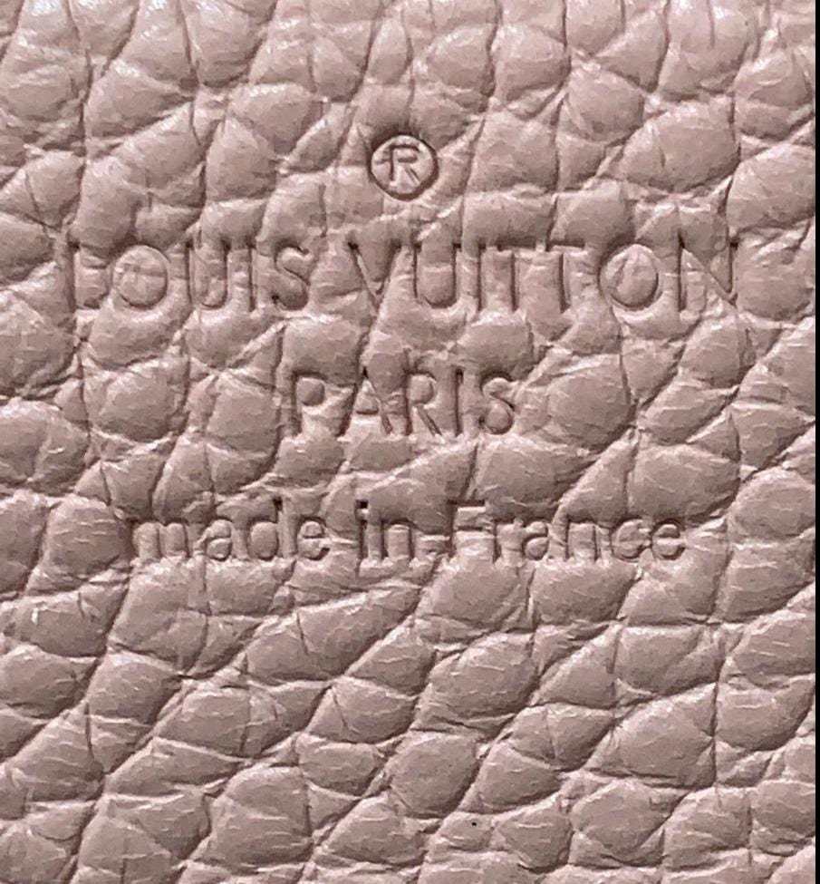 Louis Vuitton Damier Ebene Bond Street with pink leather