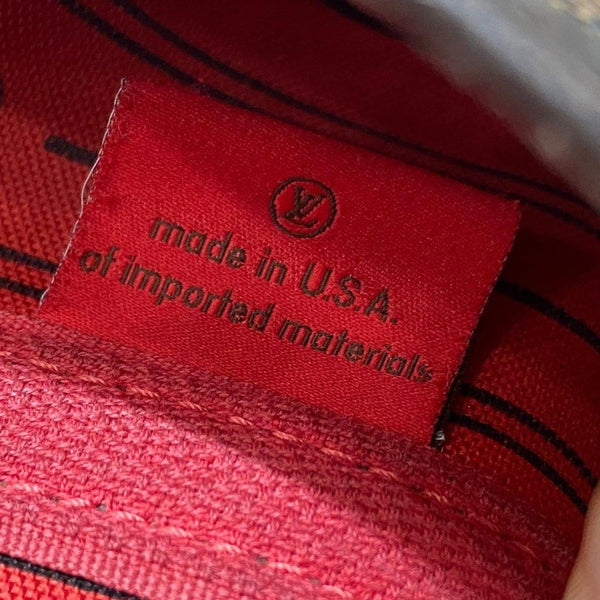 Louis Vuitton Neverfull GM Damier Ebene bag made in USA