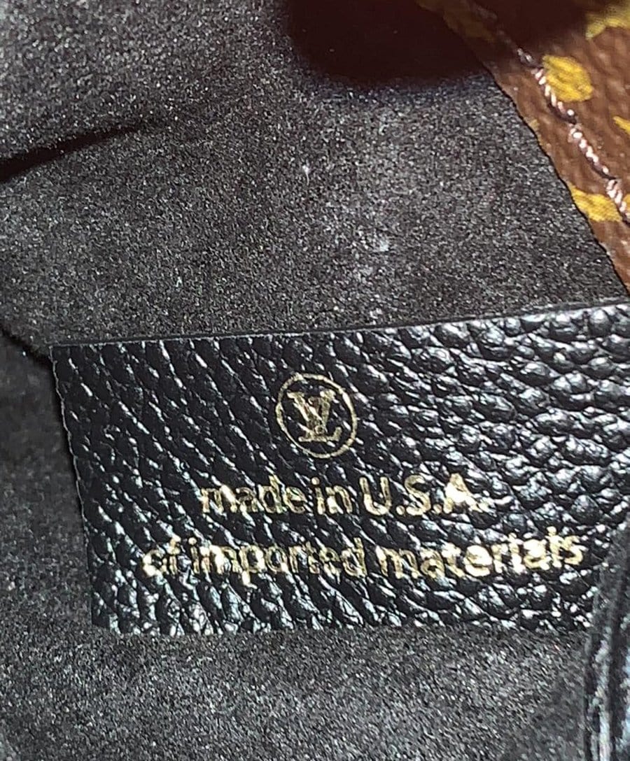 Louis Vuitton Aurore Leather And Monogram Canvas Pallas BB Bag at
