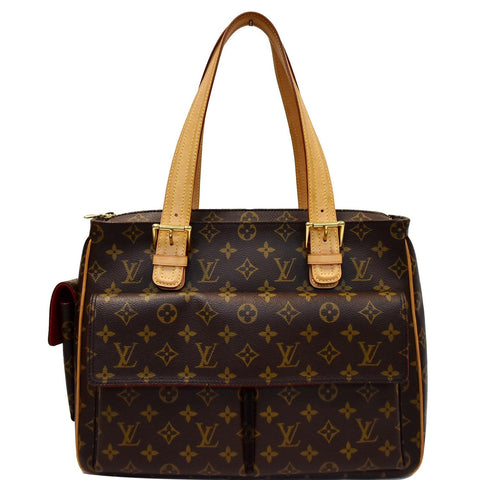LOUIS VUITTON Viva Cite GM Monogram Canvas Shoulder Bag Brown