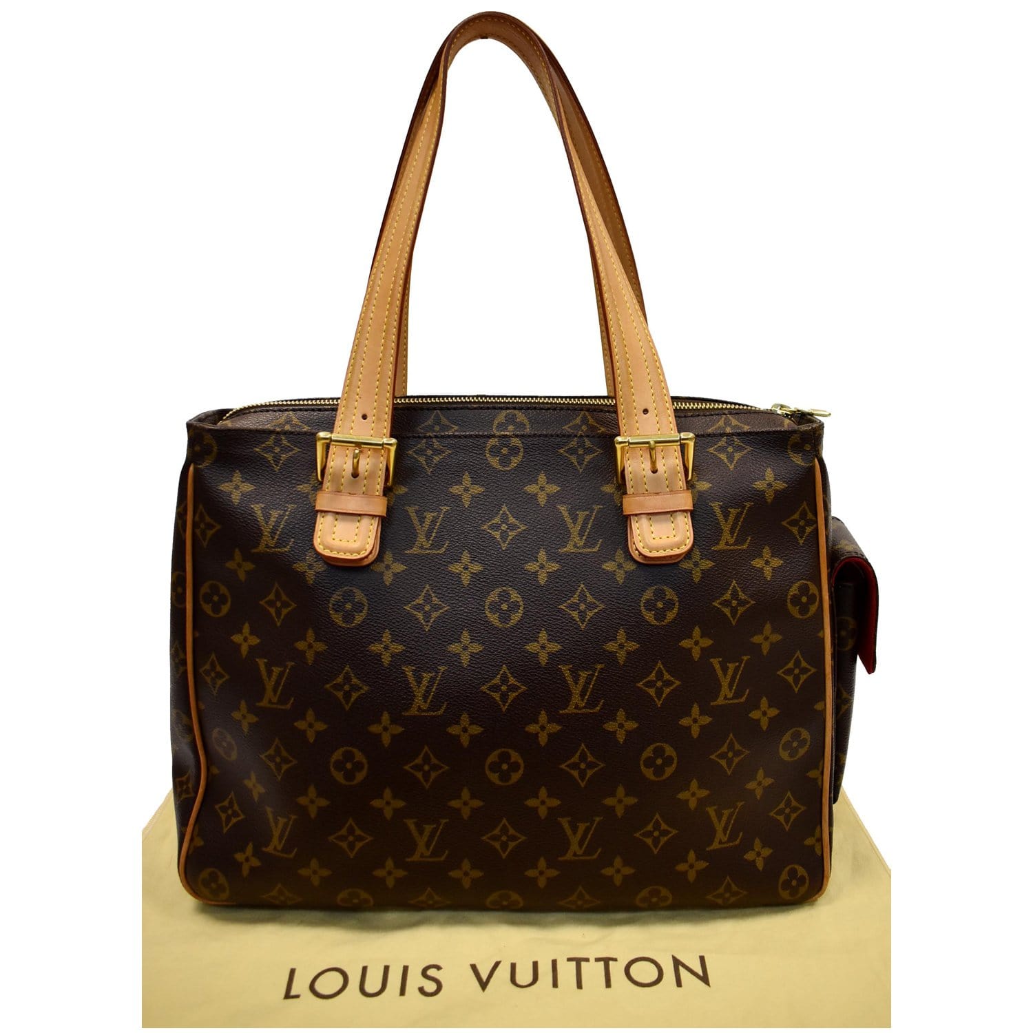 Louis Vuitton Monogram Viva Cite GM Bag Brown