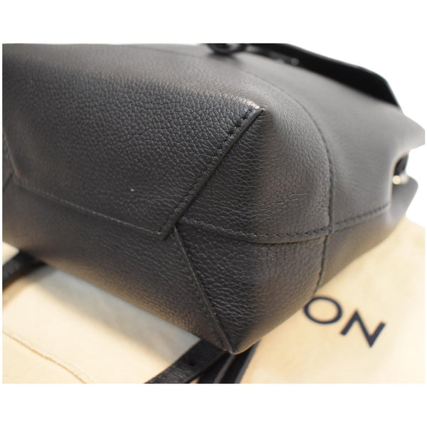 LOUIS VUITTON Lockme Calfskin Leather Backpack Bag Black