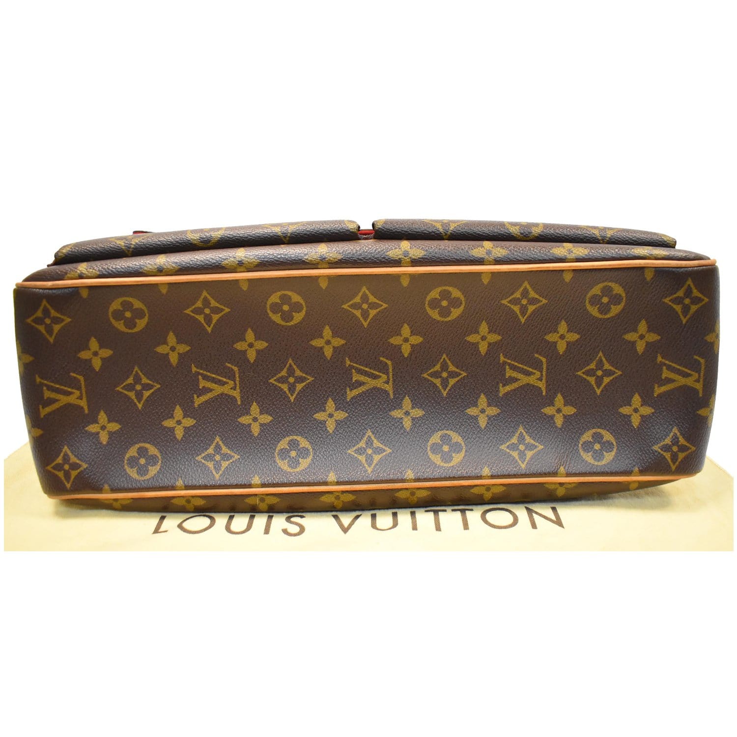 Louis Vuitton Viva Cite Handbag Monogram Canvas MM Brown 2333001