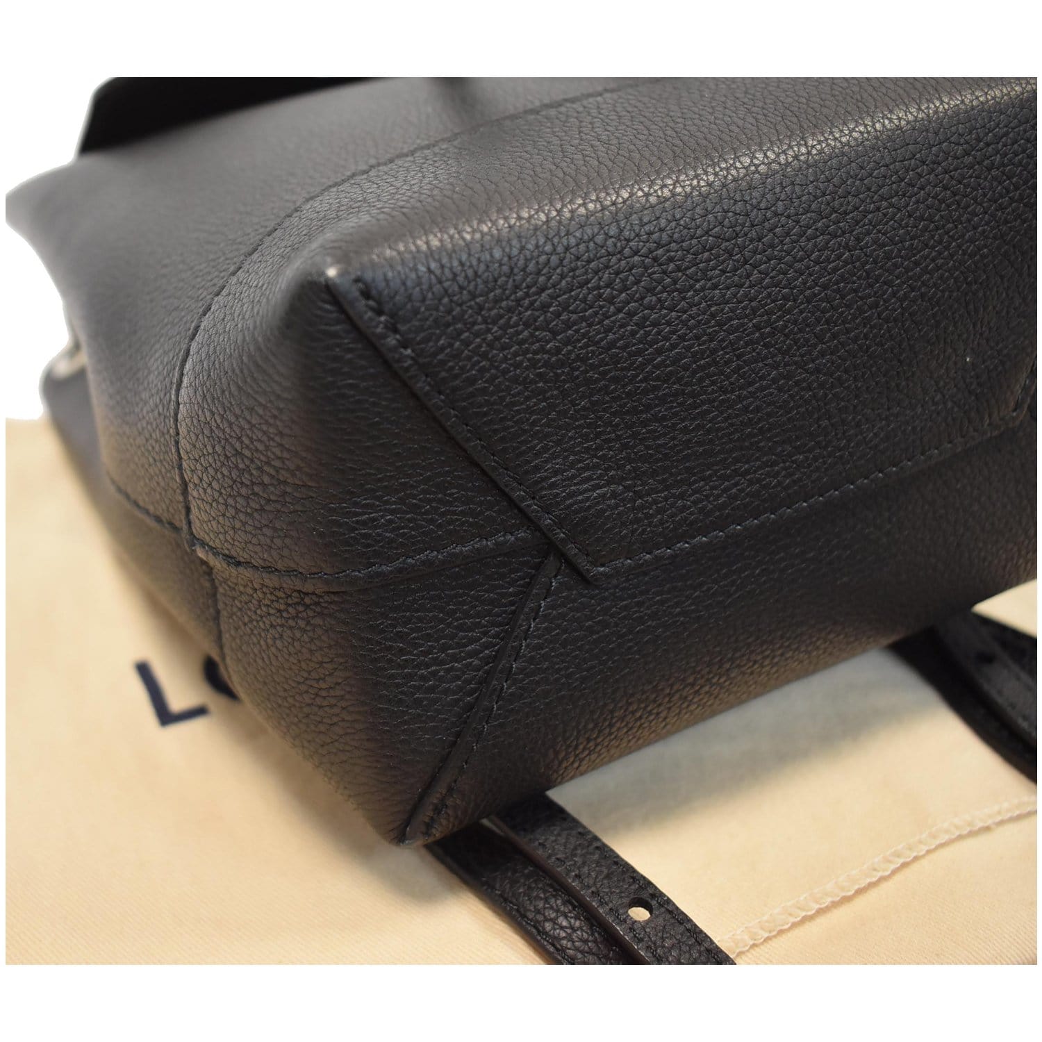 LOUIS VUITTON LockMe Mini Calfskin Leather Backpack Bag