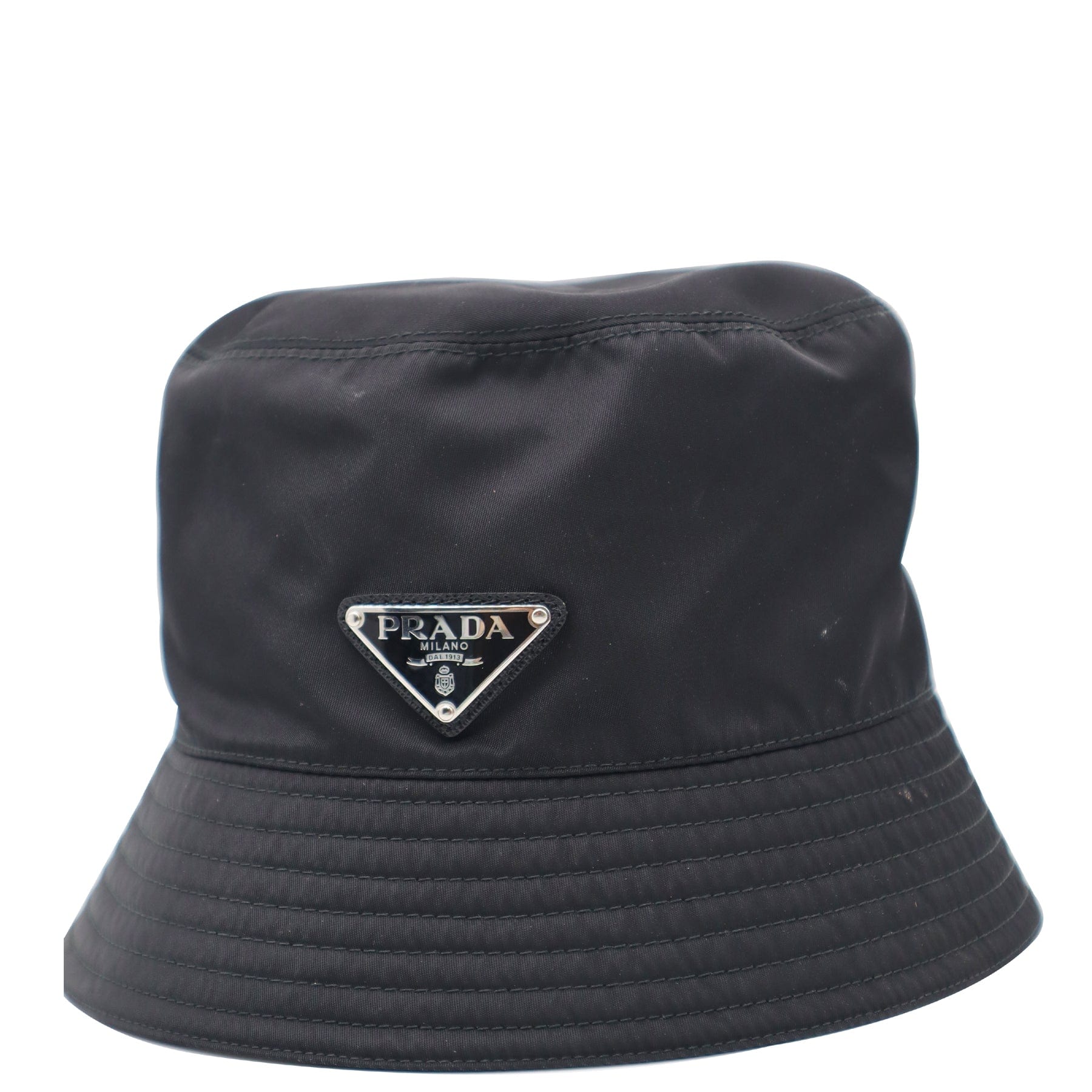 PRADA Nylon bucket hat (1HC137)