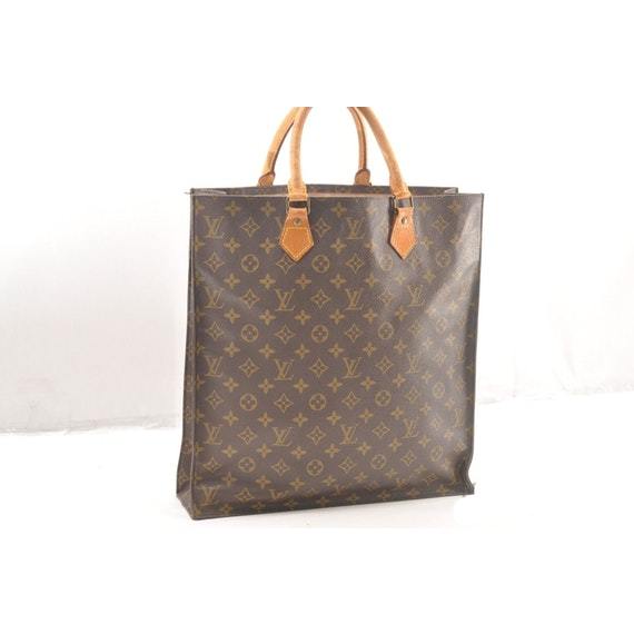 Louis Vuitton Monogram Sac Plat Hand Bag