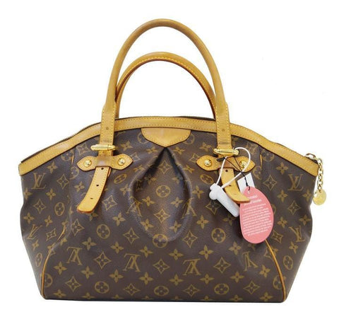 LOUIS VUITTON Monogram Tivoli GM Brown Tote Shoulder Bag