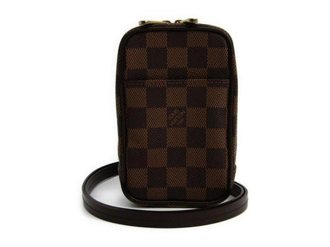 Louis Vuitton Okapi Gm Women's Ebene Pouch Brown Damier Canvas Shoulder Bag