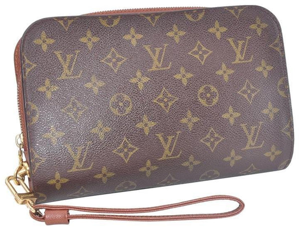 Louis Vuitton Monogram Orsay Clutch Hand Bag