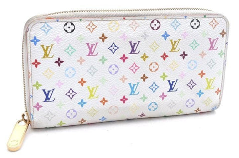 Louis Vuitton Monogram Multicolor Zippy Wallet Purse