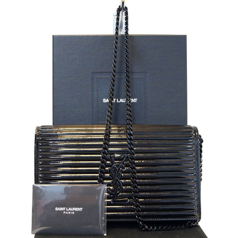 YVES SAINT LAURENT Black Opium Chain Wallet Crossbody Bag