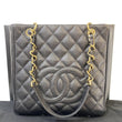 CHANEL Petit Shopping Tote PST Tote Bag Black
