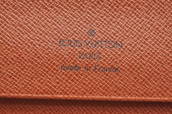 LOUIS VUITTON Monogram Canvas Pochette Rabat Clutch Bag