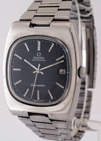 Omega Men's Seamaster Automatic Cal.1012 Black Dial Watch