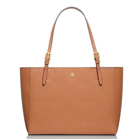 TORY BURCH York Tan Leather Tote Small Bag