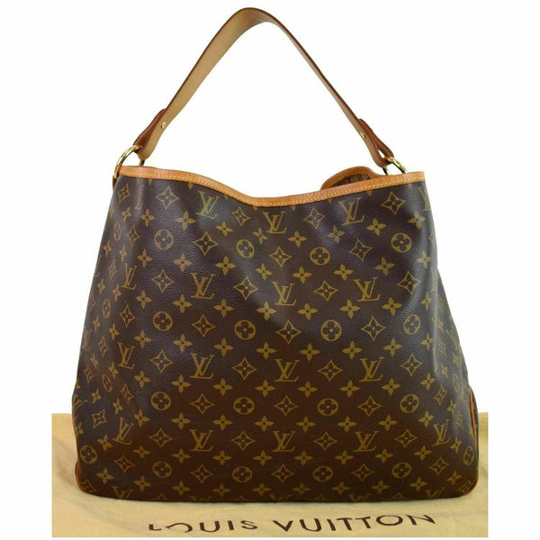 LOUIS VUITTON Delightful GM Monogram Canvas Shoulder Bag Brown