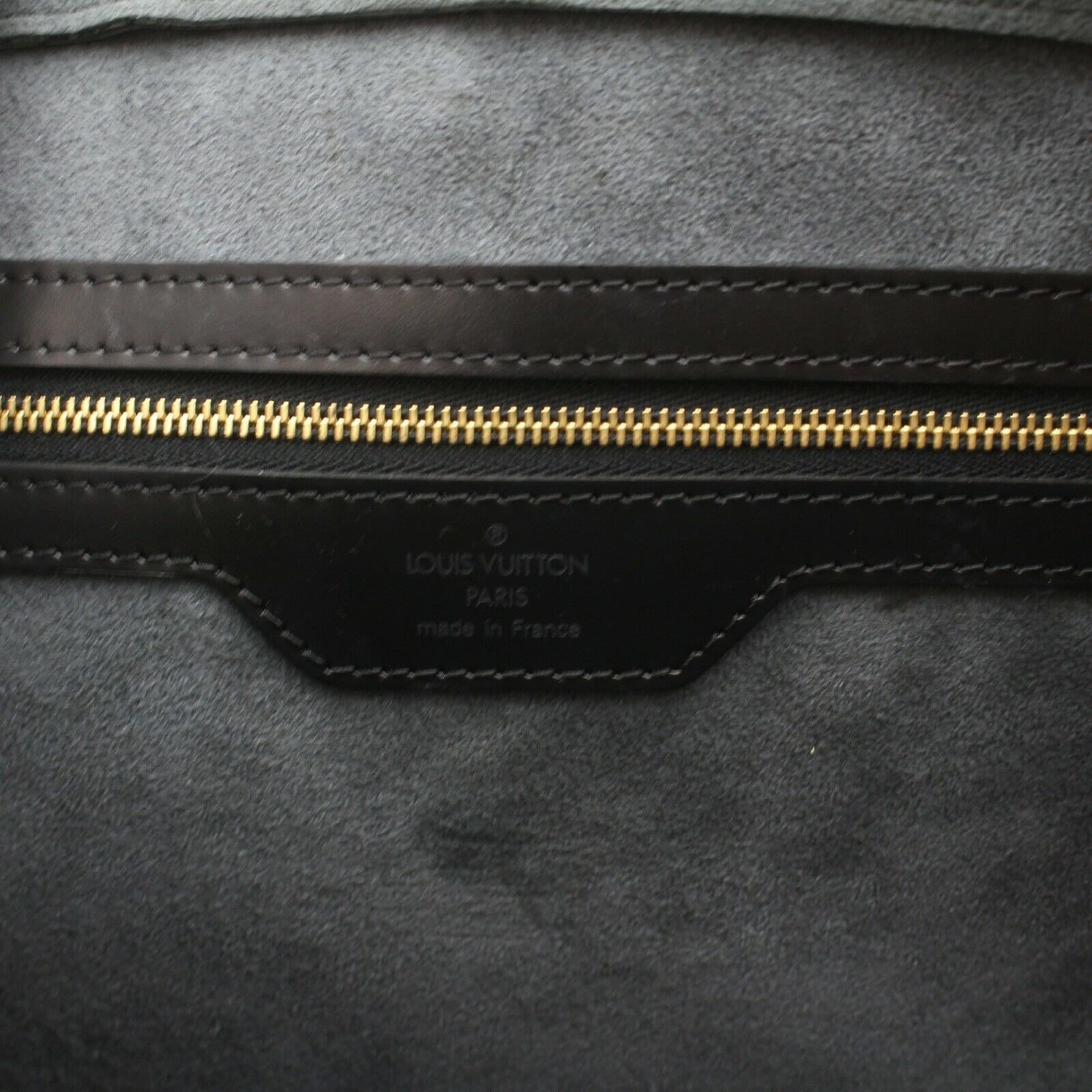 Louis Vuitton Vintage - Epi Sorbonne Bag - Black - Leather and Epi
