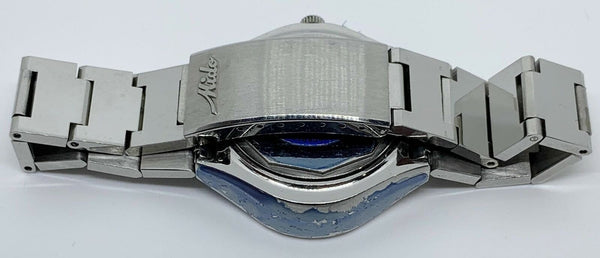 MIDO Commander 1980 Day Date Men's Stainless Steel Watch Grey Dial 41MM