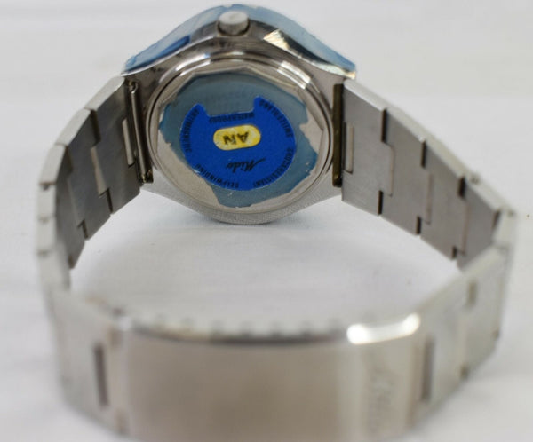 MIDO Commander 1980 Day Date Men's Stainless Steel Watch Light Grey Dial 41MM