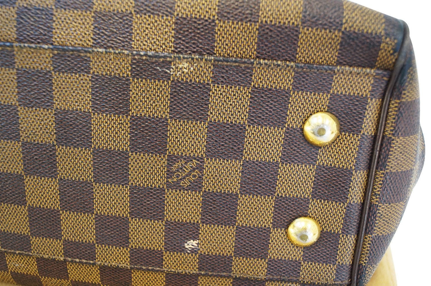 Louis Vuitton Damier Ebene Trevi PM Brown Cloth ref.835744 - Joli