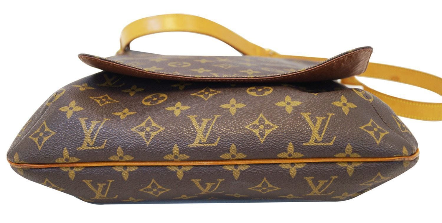 Brown Louis Vuitton Monogram PM Musette Salsa Short Strap Bag