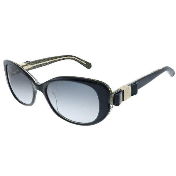 Kate Spade CHANDRA/S PEU/F8 53 Women Sunglasses Dark Grey Gradient Lens