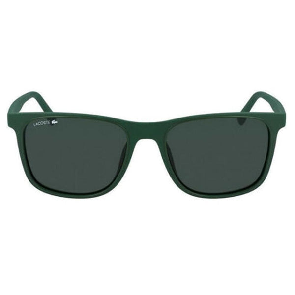 Lacoste Square Men Green Sunglasses Plastic Green Lens
