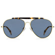 Tommy Hilfiger TH 1454/S 000 58 Pilot Unisex Sunglasses Blue Lens