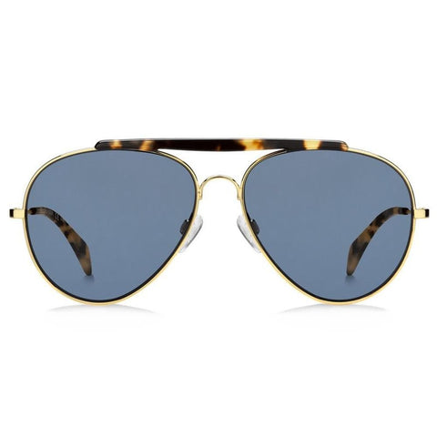 Tommy Hilfiger TH 1454/S 000 58 Pilot Unisex Sunglasses Blue Lens